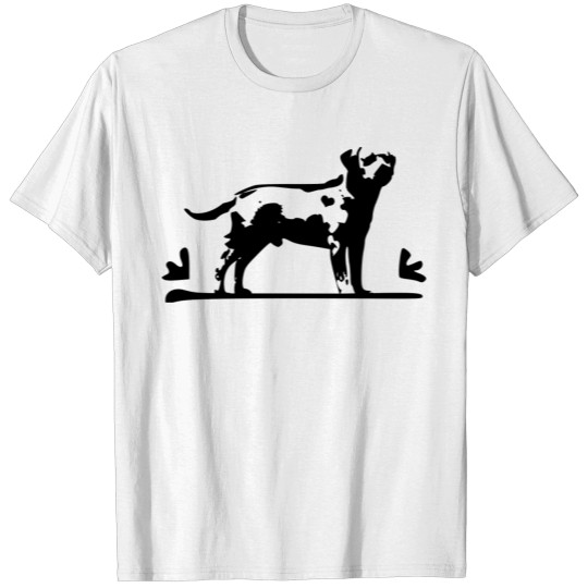 Dog black T-shirt