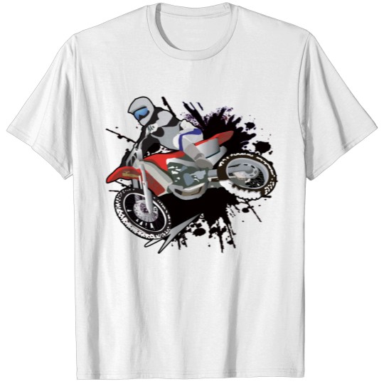 Discover Racing Motorcycle Motocross Dirt Bike T Shirt T-shirt