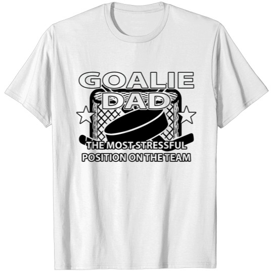 Discover Goalie Dad T-shirt