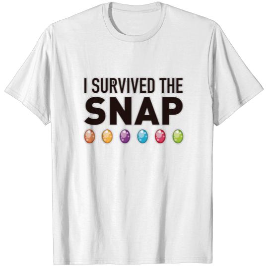 Discover I Survived the Snap Funny Novelty T-shirt