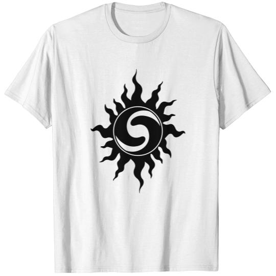 Tattoo Sunburst Swirl T-shirt