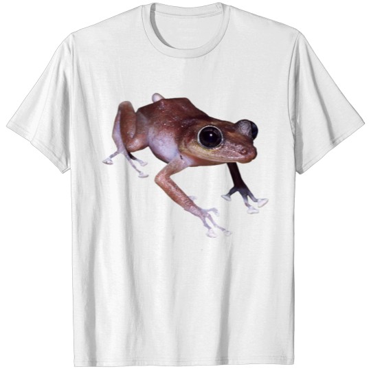 Discover Realistic Frog Lover Biology Scientific T-shirt