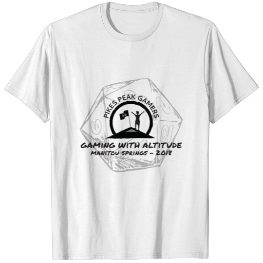 Discover Pikes Peak Gamers Convention 2018 - Accessories T-shirt