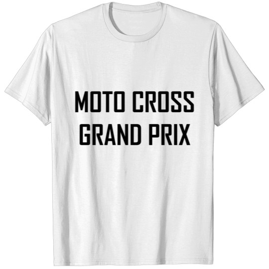 Discover MOTO CROSS GRAND PRIX T-shirt
