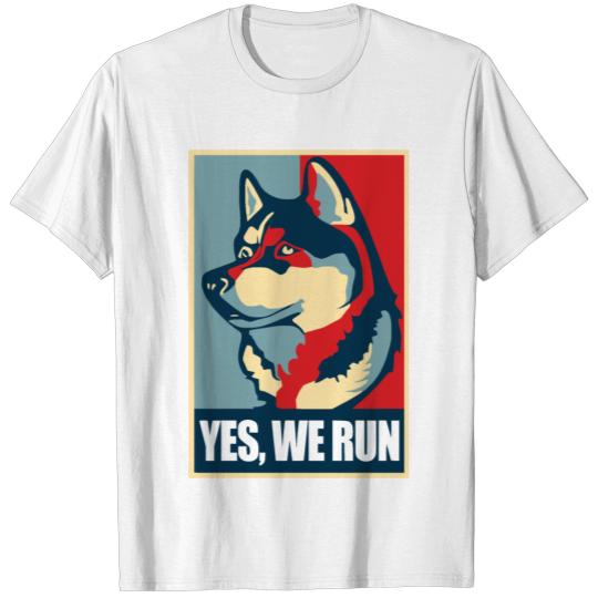 Discover NCD - Sled dog "Yes we run" T-shirt