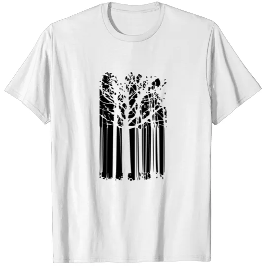 Magic abstract forest art T-shirt