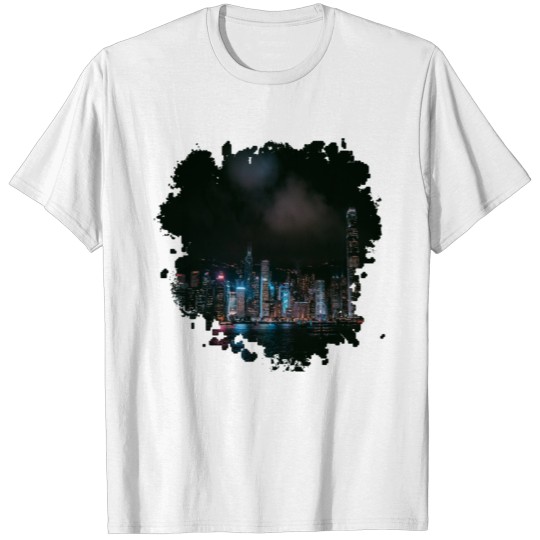 Discover City At Night Arichtektur Traveling Holiday Gift T-shirt