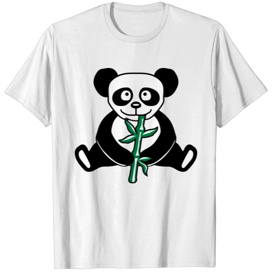Discover bamboo eat panda bear asian delicious hunger eat s T-shirt
