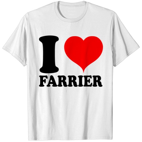 Discover I Love Farrier Blacksmith T-shirt