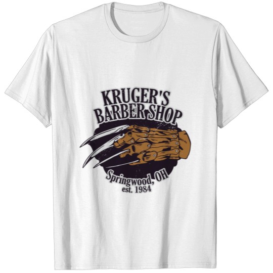 Discover Krugers Barber shop Tshirt T-shirt