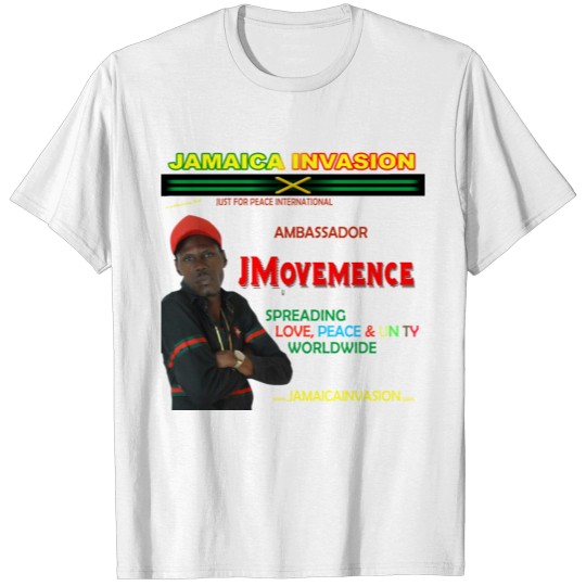 Discover Jmovemence Jamaica Invasion Ambassador T-shirt