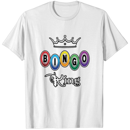 Discover bingo king T-shirt