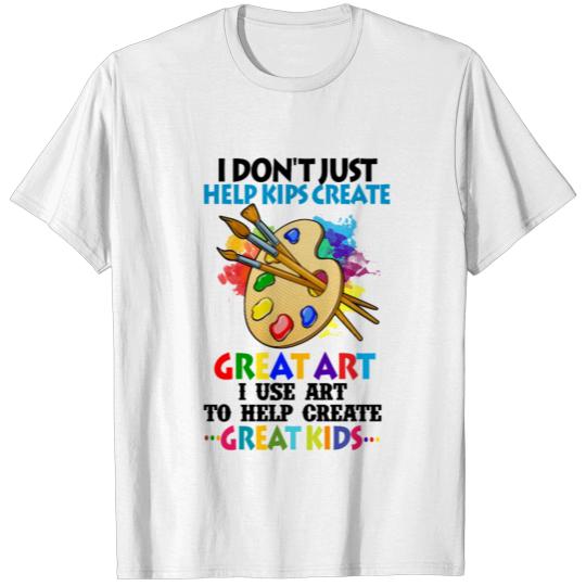 Discover I Don t Just Help Kips Creat Great Art Greatkids T-shirt