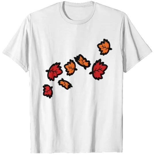 Autumn maple leaves T-shirt