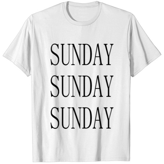 Discover Sunday - Week - Day - Weekend T-shirt