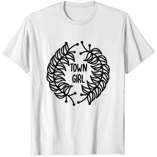 Discover town girl T-shirt