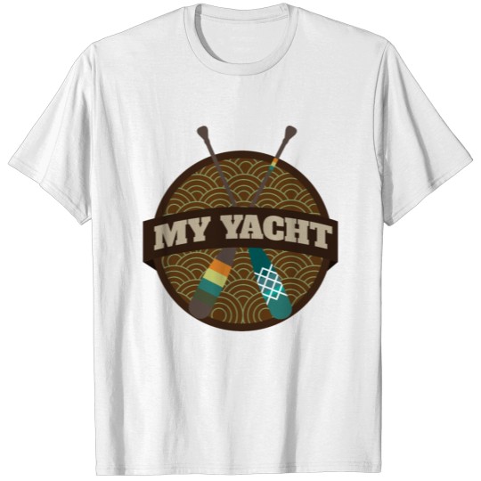 Discover Canoe My Yacht Gift Idea T-shirt