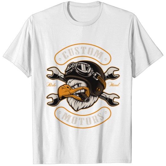 Discover Chopper Eagle, Motorcycle T-shirt