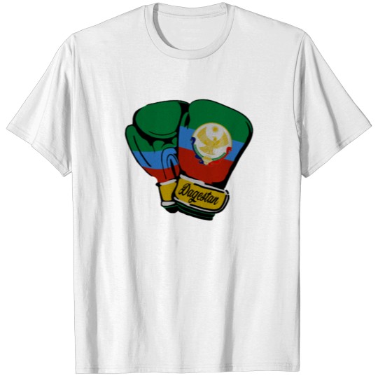Discover Dagestan Boxing Glove. Dagestan Flag T-shirt