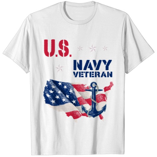 Discover Veteran United States Navy Tee Veteran Day T-shirt