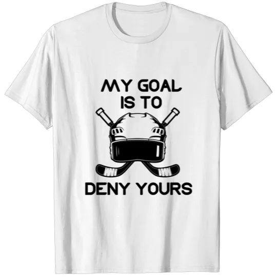 Discover Hockey Goalie T-shirt