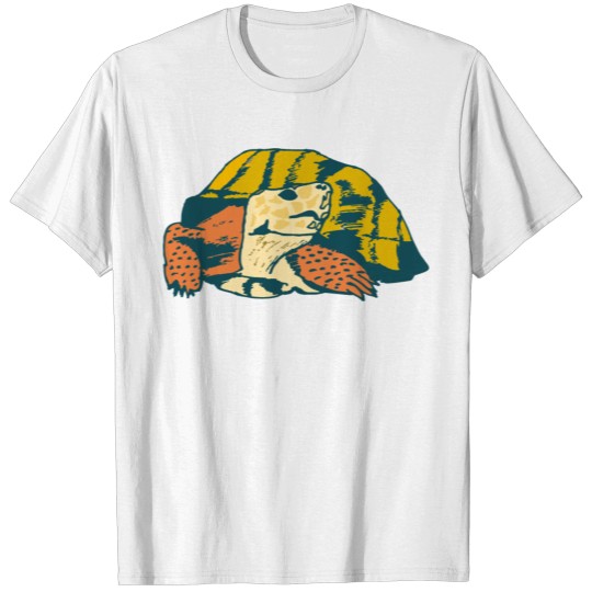 Discover Turtle Illustration T-shirt