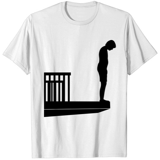 Discover Boy jumping on T-shirt