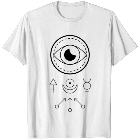 Discover Eye of life - hieroglyphs T-shirt