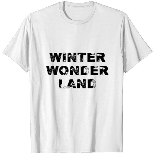 Discover (WINTER OUTFIT) WINTER WONDER LAND SNOW T-shirt