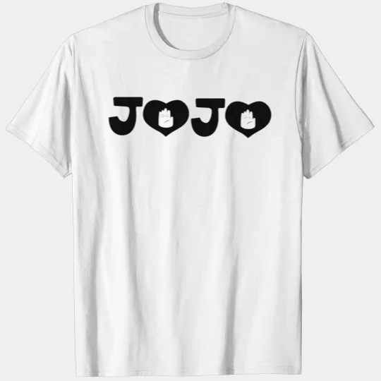 Jojo's bizarre adventure Love Heart T-shirt