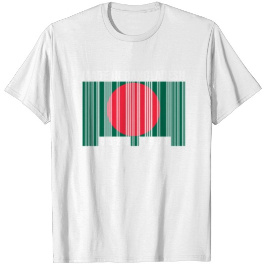 Discover Bangladesh Heritage Bangladeshi Roots Barcode T-shirt