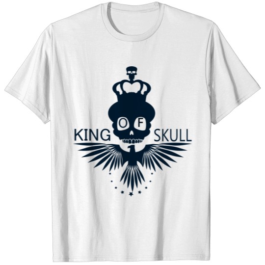 Discover king skull T-shirt