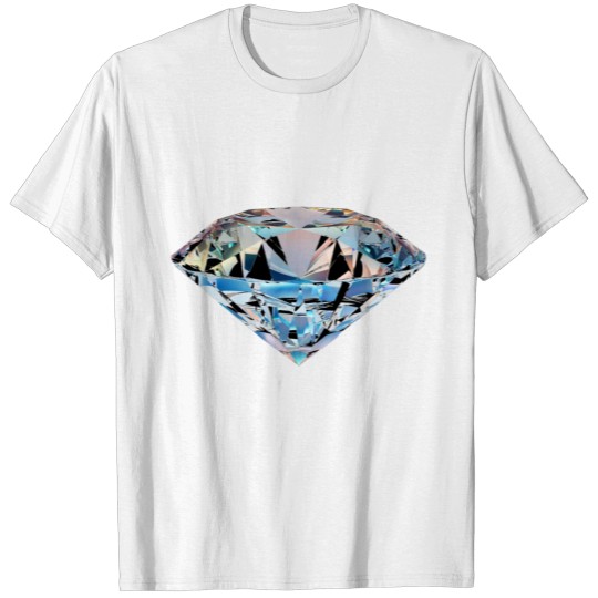 Discover diamond illustration T-shirt