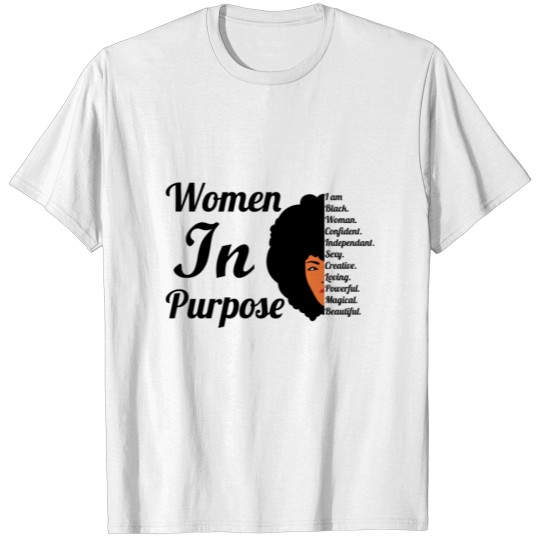 Discover women in purpose T-shirt