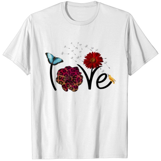 Discover Floral Love T-shirt