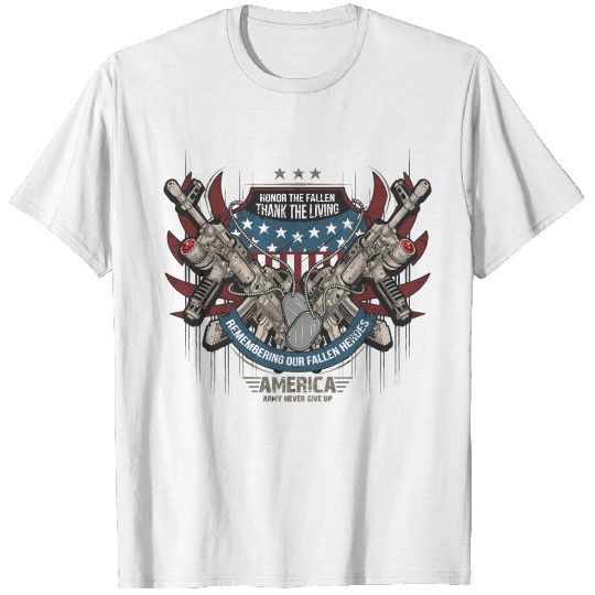 Honor The Fallen Thank The Living T-shirt