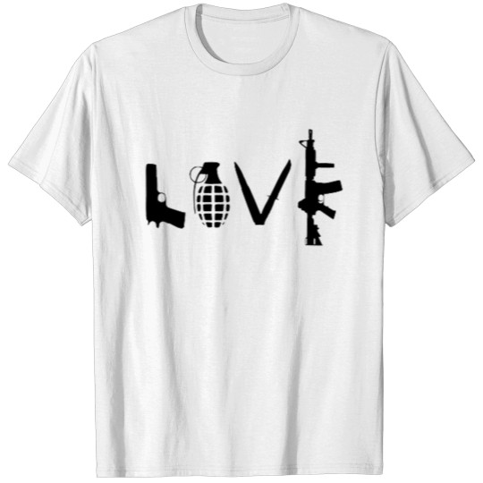 Discover love weapons T-shirt