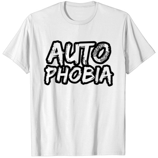 Discover Autophobia #1 - WORD ROTATION Shop T-shirt