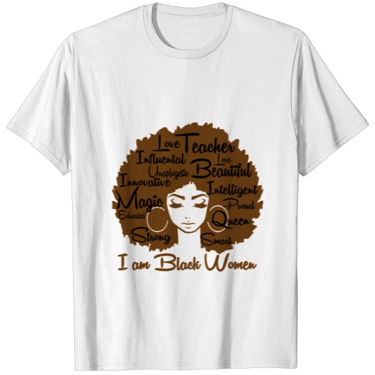 Discover Black Woman T Shirti Am Black Women T Shirt T-shirt