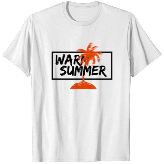 Discover warm summer T-shirt