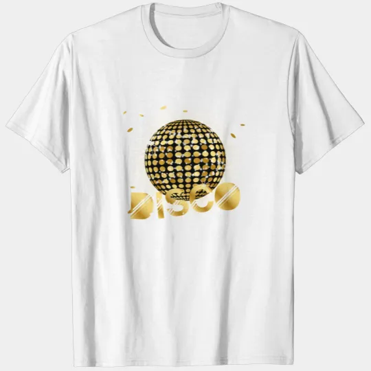 Disco Ball Disco Gold Gitzer T-shirt