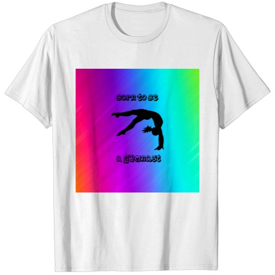 Discover Born to be a Gymnast Gradient T-shirt