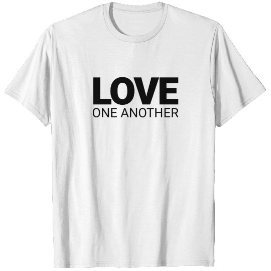 Discover Love one another, religious, jesus, verse T-shirt