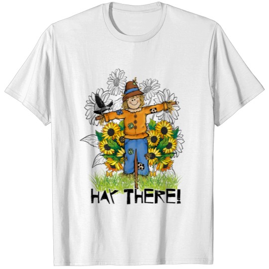Discover Hay There Fall Scarecrow T-shirt