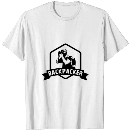 Discover backpacker T-shirt