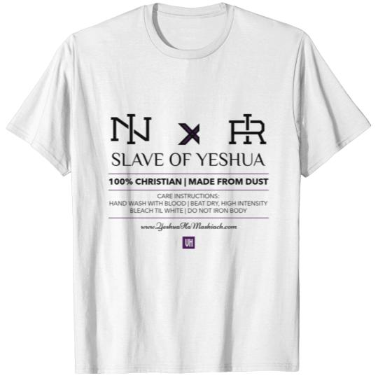 Yeshua: Care Instructions T-shirt
