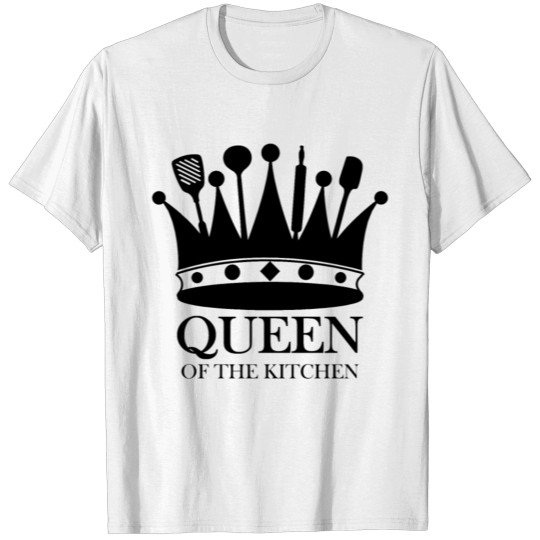 Discover Kitchen Chef & Queen Mom T-shirt