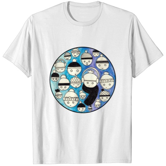 Discover Blue Winter T-shirt