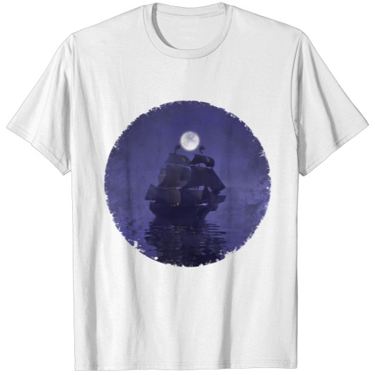Discover Frigate at night T-shirt