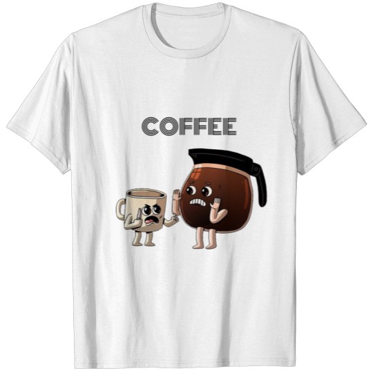 Discover COFFEE FUNNY T-shirt